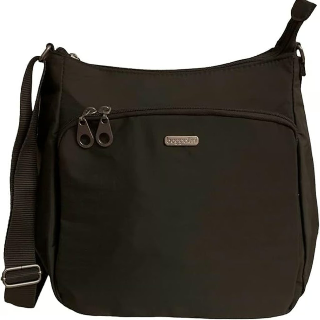 Baggallini Black Joey Large Hobo Bag/Nwt
